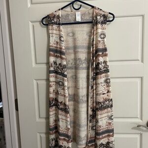 Bohemian Sleeveless vest